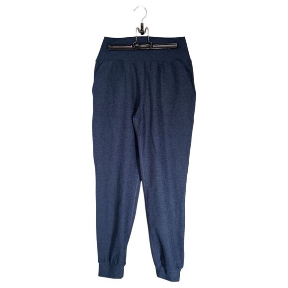 Beyond Yoga Pants S Womens Blue Jogger Classic Modal Comfort Solid Pull On High - Picture 1 of 4